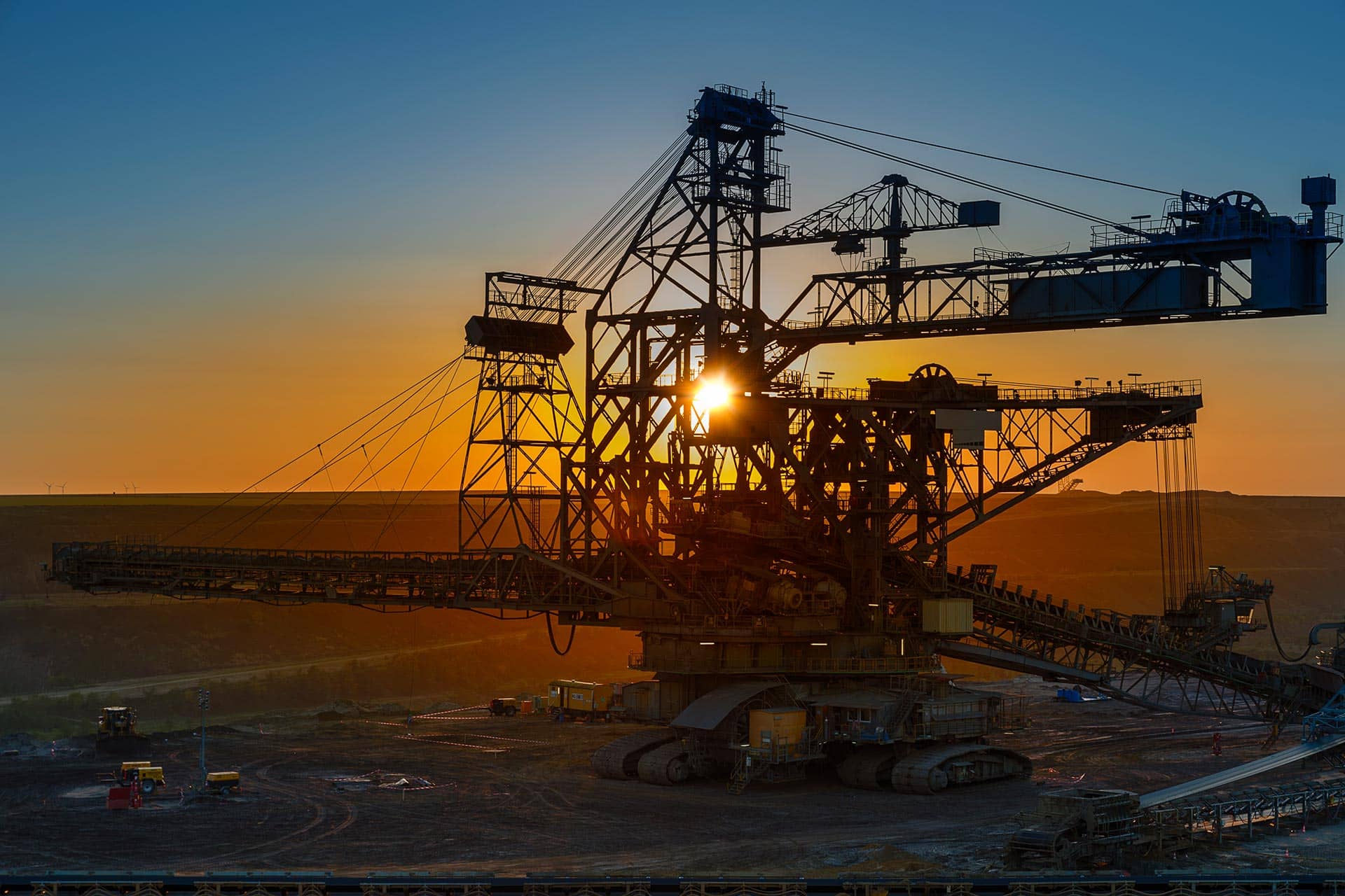 Truck transporting coal